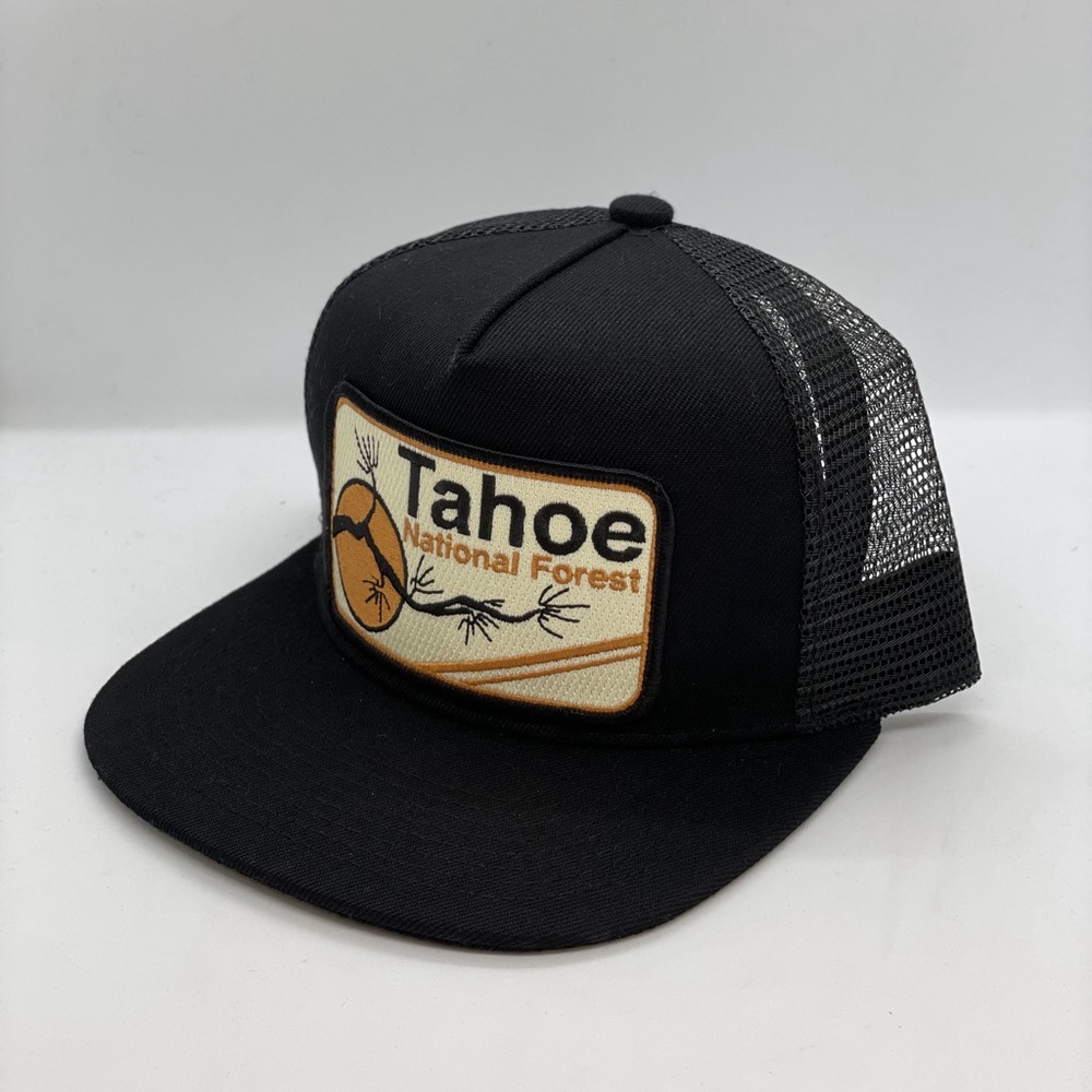 Bart Bridge Tahoe National Forest Flat Brimmed Hat